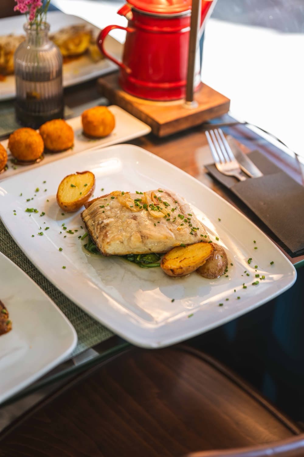 Pescado de mercado emplatado